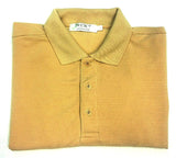 Next Sportswear Yellow Microfiber Fashion Polo Shirt- size L
