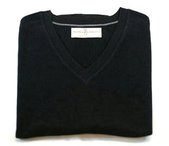 New- Fairway & Greene- Black Pima Cotton- Pique Sweater Vest- size L