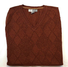 New- Joe-Joseph Abboud Cotton V-Neck Sweater Vest- size L