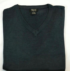 TRUST- Slate Blue/Gray Sweater Vest- size M