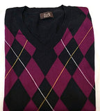 New- Tasso Elba Golf Cotton Argyle Sweater Vest- size M