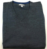 New- Oobe Gray Merino Wool Knit Sweater Vest- size L