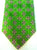 Santorelli Green Polka Dot Silk Tie