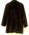 Women's Vintage Modern Essentials- Brown 100% Leather DB Outercoat- size S