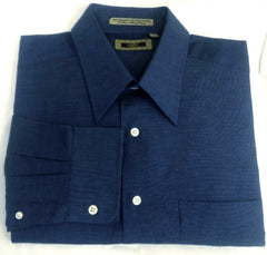 New- Joseph Abboud French Blue Dress Shirt- size 17x34/35