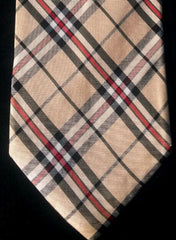 Frangi of Italy British Plaid Silk Tie