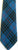 Vintage Blue Scottish Plaid Wool Tie