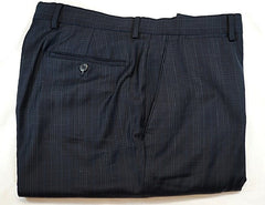 T. Harris of London- Blue Plaid Fashion Trousers- size 36x32