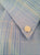 New- Talbot's for Men Blue/Gold BD Plaid Fashion Shirt- size L