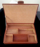 Vintage Leather Personal Storage Box