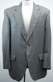 New- Alan Flusser Gray Houndstooth Silk & Wool Sport Coat- size 44R