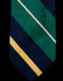 Vintage Robert Talbott- Stripe Silk Repp Tie