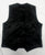 ZIGHI Black & Silver Mini Check Formal Dress Vest- size L