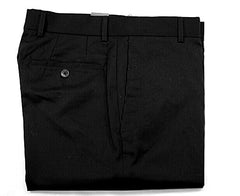 New- Calibrate Black Wool-'Trim Fit'/Plain Front Dress Trousers- size 31
