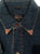 New- Robert Comstock Blue 100% Cotton Denim Fashion Shirt- szie M
