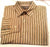 Hickey Freeman- Multi-Color Stripe BU Fashion Shirt- size L