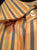Winsor Lake- Golden Yellow Stripe Cotton/Tensel BU Fashion Shirt- size L