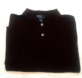 Polo by Ralph Lauren Brown Pique Cotton Polo Shirt- size Youth XL (20) / Men's XS