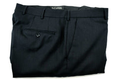 S.Cohen- Navy Blue 100% Wool Dress Trousers- size 38x30*