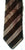 Giorgio Armani of Italy- Brown Stripe Silk Tie