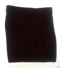 St.Croix of Italy Brown Micro-Corduroy Fashion Trousers- size 34