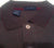 New- Jeff Rose Collection- Green/Purple Cotton Stripe LS Polo Shirt- size XXL