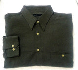 Windsor Lake Green Poly/Cotton BU Fashion Shirt- size L