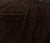 Vintage Berle-Mocha Brown Micro-Corduroy Plain Front Casual Trousers- size 34x30