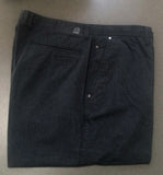New- Marc Ecko Bue/Gray Pencil-Stripe Cotton Casual Fashion Trousers- size 34x30