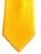 Ike Behar- Yellow/Orange Thick Woven Geometric Silk Tie