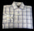 Tailorbyrd- Blue/White 100% Cotton Plaid Dress/Fashion Shirt- size L