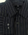 Hugo Boss 'Slim-Fit', Gray/Blue Stripe,100% Cotton Fashion Shirt- size (43/44) XL