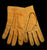Vintage Men's Brown 100% Leather Driving Gloves- size 9