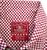 New- Lucky Brand- Red/White Check 100% Cotton Fashion Shirt- size S
