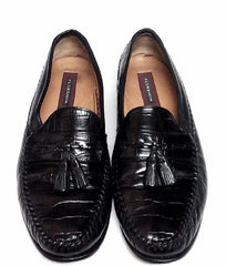 Florsheim 'Pisa'-Black Tassel Slip-On Loafer Shoes- size 11M