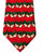 Keith Daniels- Red 100% Silk 'Holiday' Novelty Tie