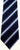 Richel Blue Stripe 100% Woven Silk Fashion Tie
