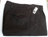 New- 'German-Made'- Olive 100% Doeskin Wool Trousers- size 36x31
