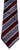 Ermenegildo Zegna- Burgundy Stripe Woven Silk Tie