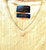 New- Pendleton Yellow Silk & Cotton Cable Knit Sweater Vest- size L