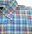 Scott Barber-Blue/Purple/Orange/Tan-100% Cotton Twill,BU Fashion Shirt- size L
