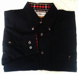 New- Windsor Lake-Blue 100% Cotton Twill, BD Fashion Shirt- size L