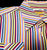 Jack Lipson Signature Series- Multi Stripe Casual Fashion Shirt- size L