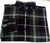 New- Alan Flusser- Green/Purple Plaid, 100% Cotton, BD Fashion Shirt- size L