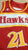Vintage NBA Atlanta Hawks- #21 'Dominique Wilkins'- Retro Game Jersey- size (56) 3XL