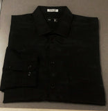 Vintage PLAYBOY- Black, Woven Logo, Retro Fashion Shirt- size L