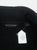 New- Scott Barber- Black Pima Cotton Zip Front Sleeveless Fleece- size L