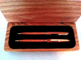New- Wood Pen and Pencil Set