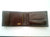 New- Buxton Convertible Brown Leather Wallet