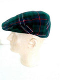 Vintage Scottish Tartan Plaid Cap- Size M